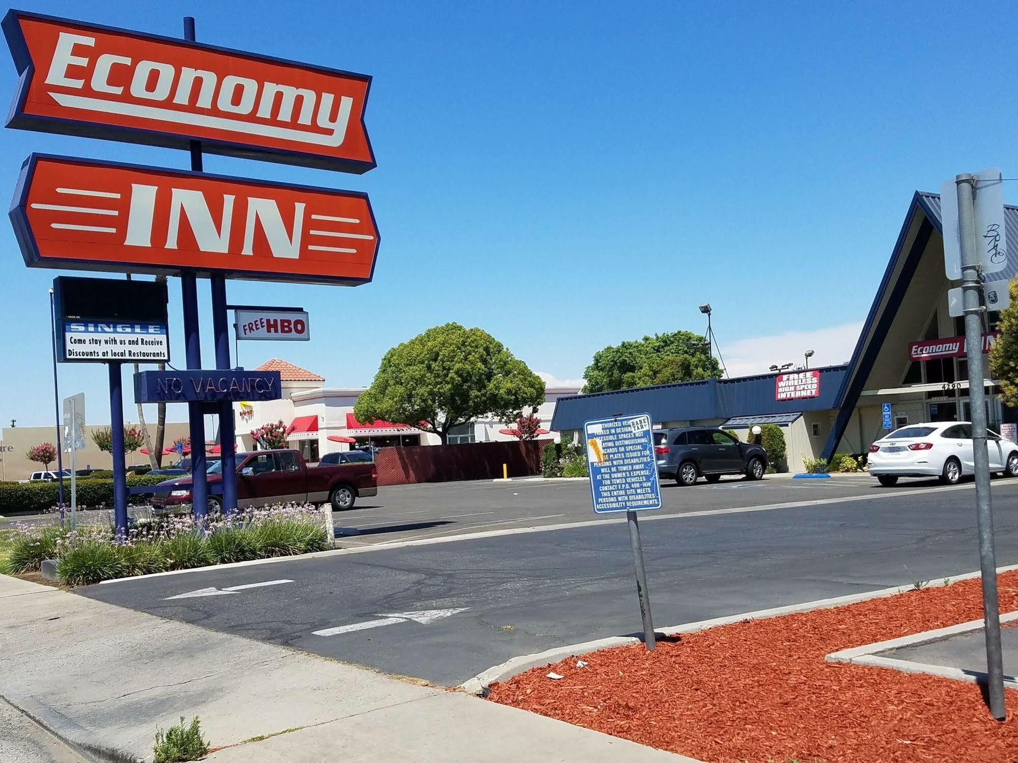 Economy Inn Fresno Eksteriør bilde